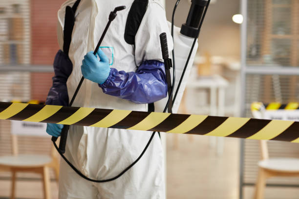 Professional Biohazard Cleanup technician working in Valparaiso, NE